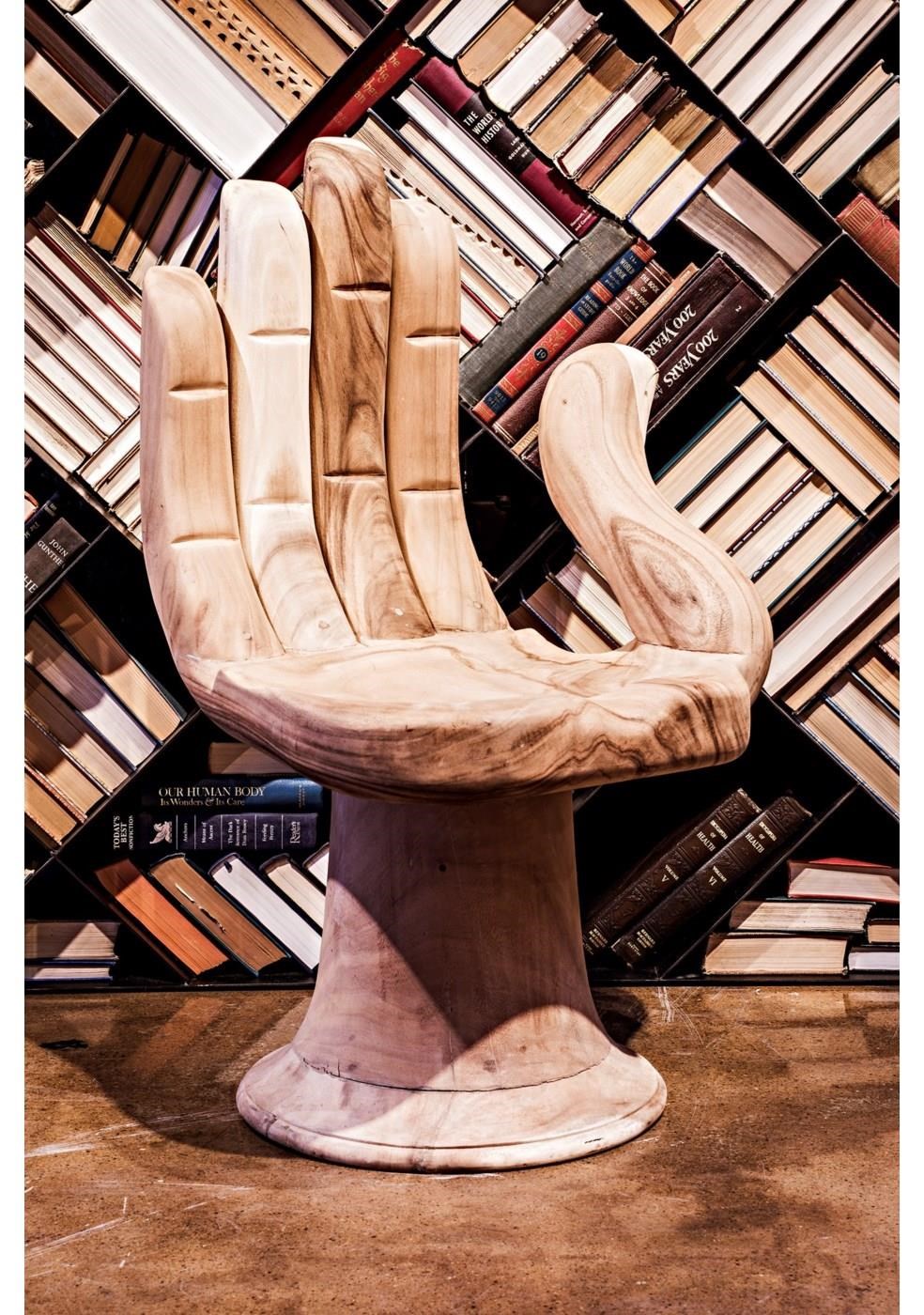 Noir Seating NOIR GCHA220T Buddha Chair Teak Jacksonville Furniture Mart Exposed Wood Chairs